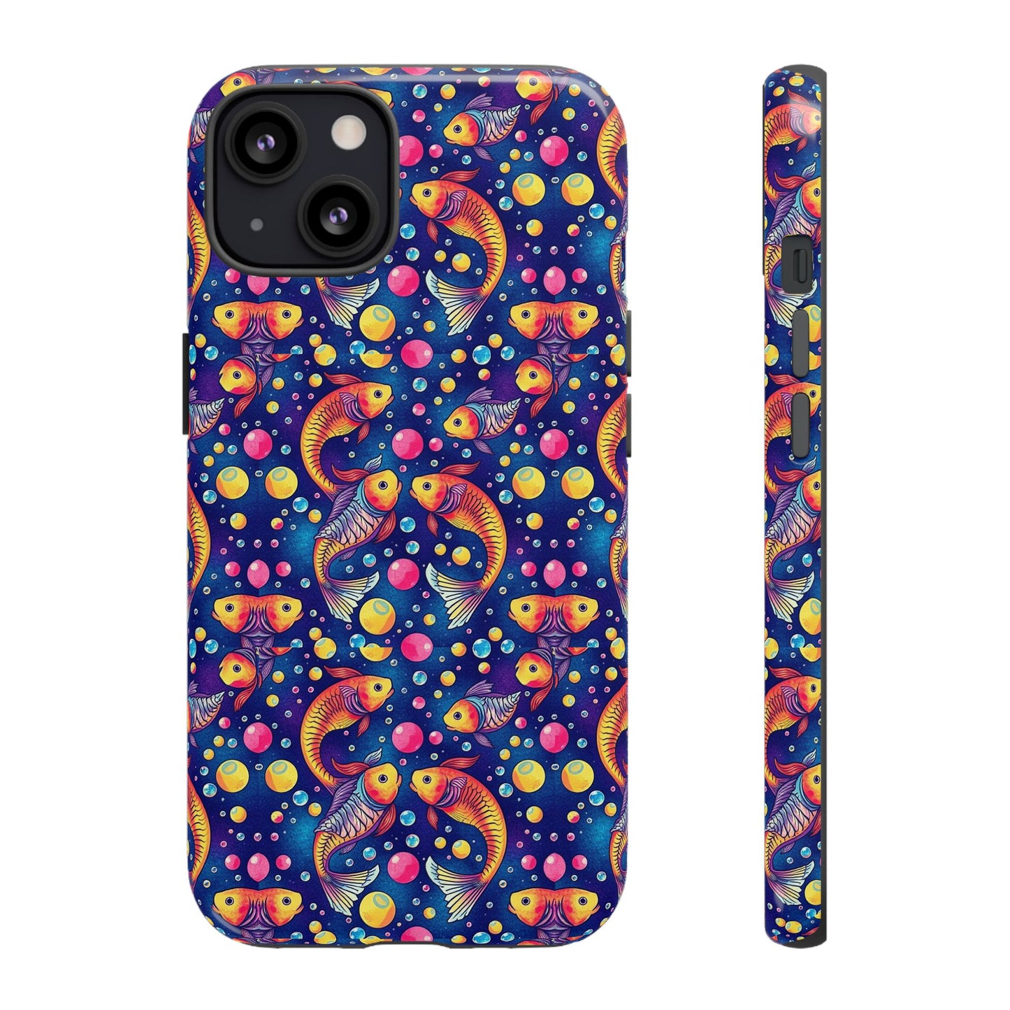 Tough Cases, Pisces, Zodiac, Bubble Pattern