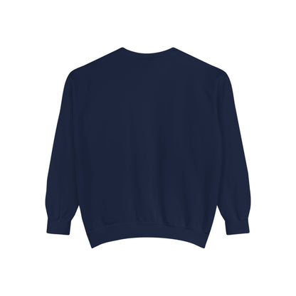 Garment-Dyed Sweatshirt, Unisex, Space Animal Design v1, Virgo