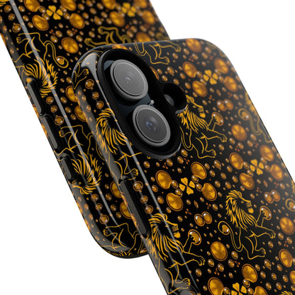 Tough Cases, Leo, Zodiac v1, Bubble Pattern