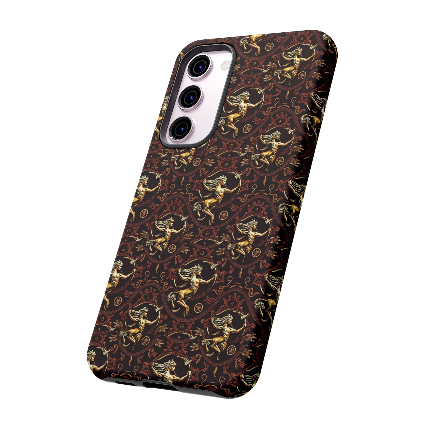 Tough Cases, Sagittarius, Zodiac, Metal Pattern