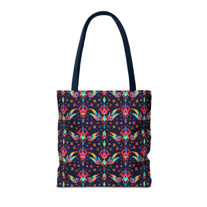 Tote Bag (AOP), Virgo, Zodiac v1, Jewel Pattern