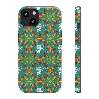 Tough Cases, Sagittarius, Zodiac, Flower Pattern