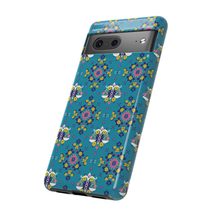 Tough Cases, Libra, Zodiac v2, Flower Pattern