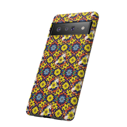 Tough Cases, Aquarius, Zodiac v3, Flower Pattern