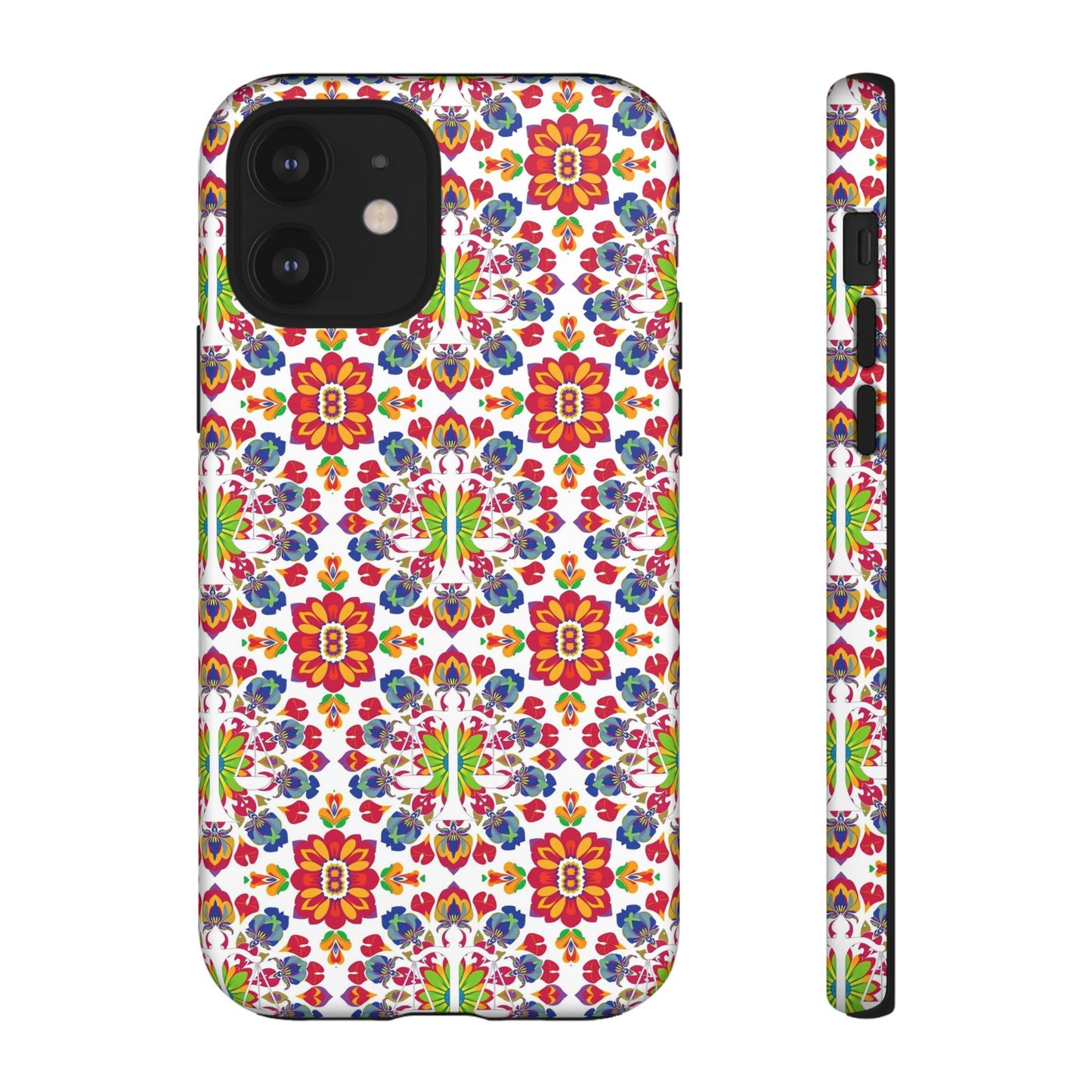 Tough Cases, Libra, Zodiac v1, Flower Pattern
