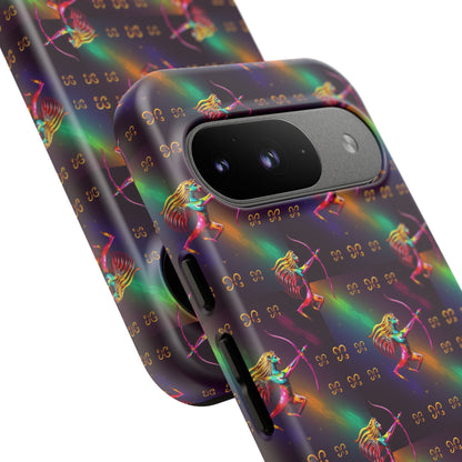 Tough Cases, Sagittarius, Zodiac v1, Metal Pattern