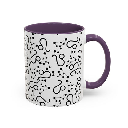 Accent Coffee Mug with the Leo sign (11, 15oz)
