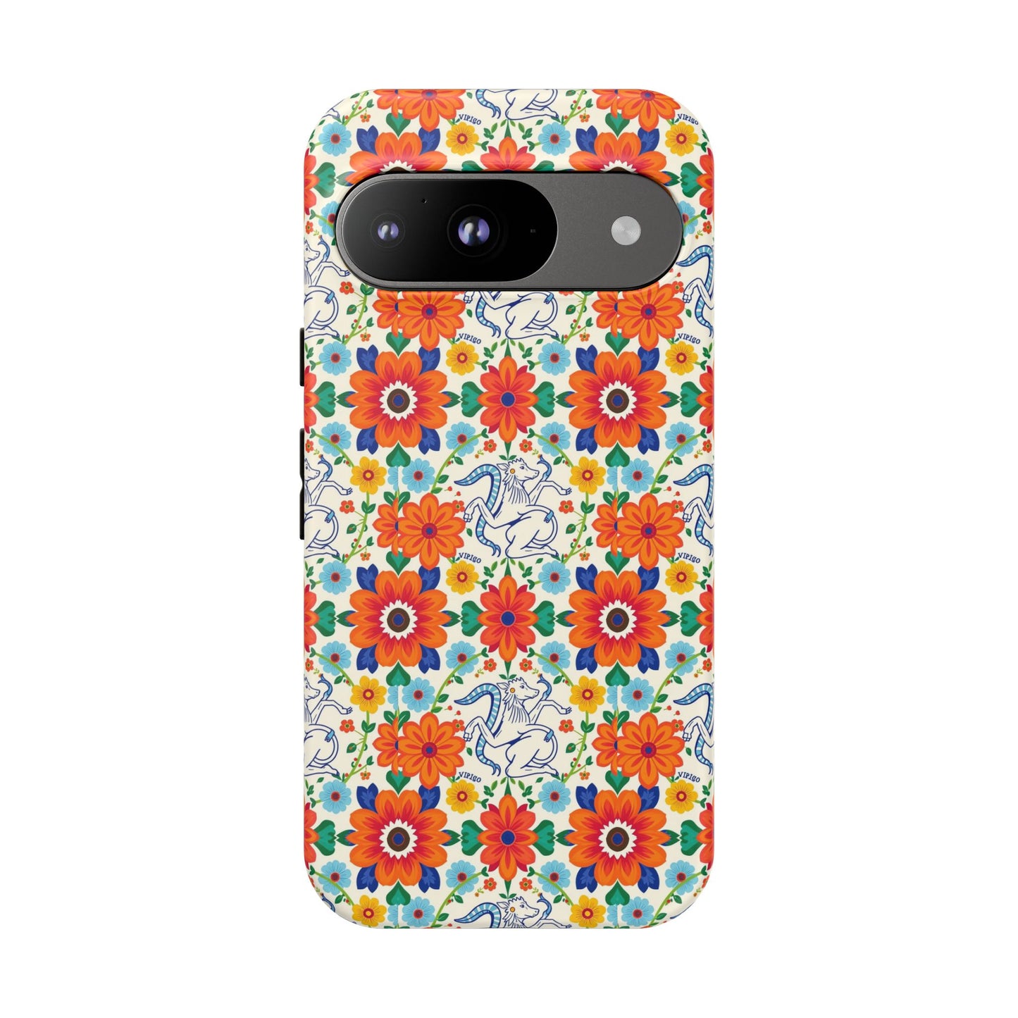 Tough Cases, Virgo, Zodiac v4, Flower Pattern