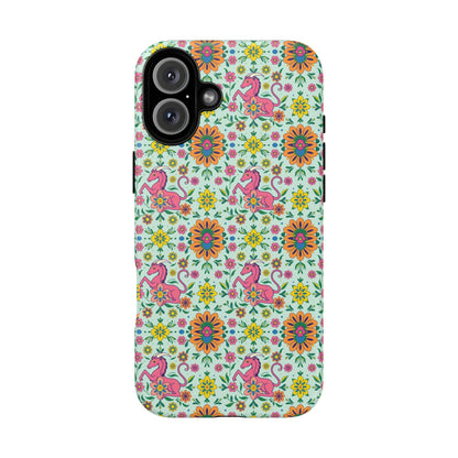 Tough Cases, Aquarius, Zodiac, Flower Pattern
