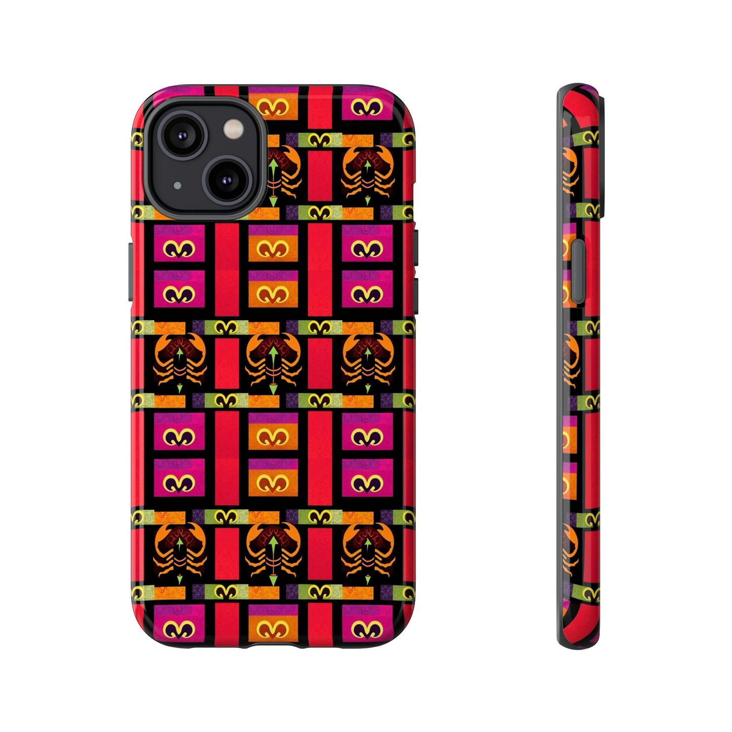 Tough Cases, Scorpio, Zodiac v1, Shape Pattern