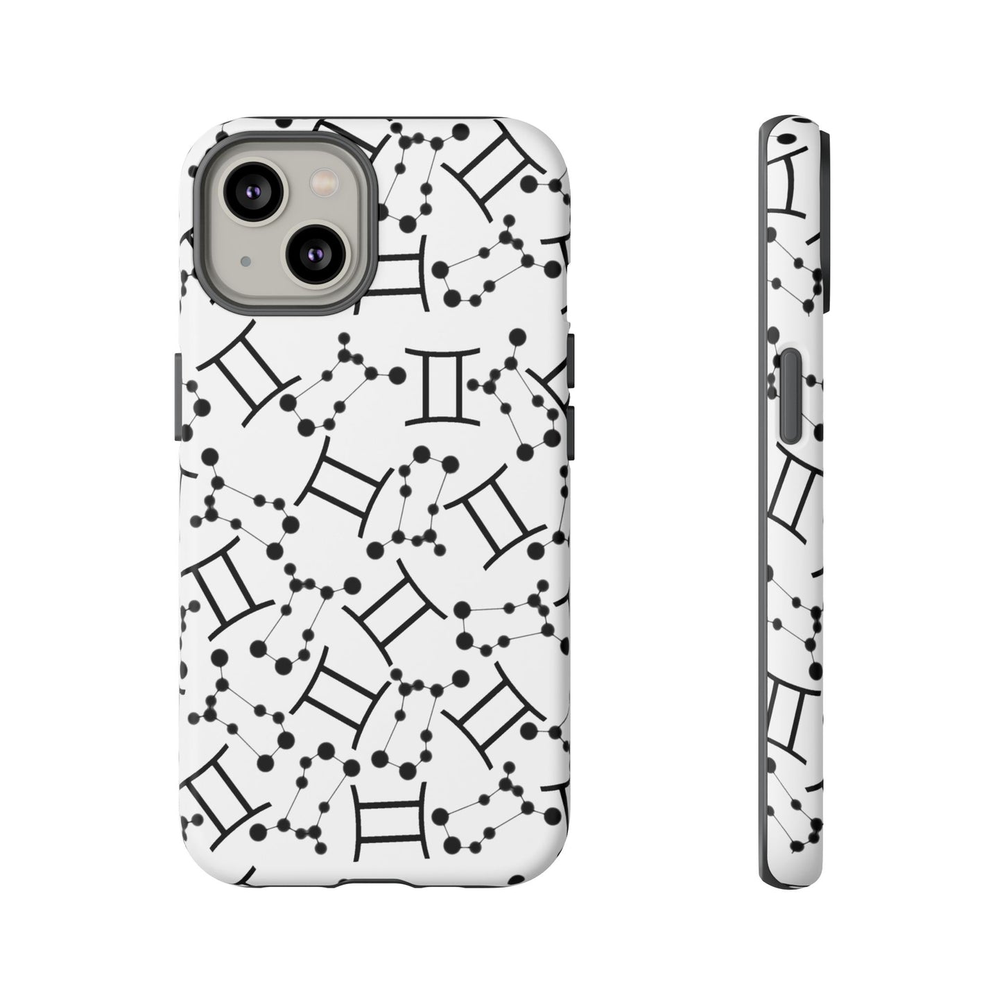 Tough Cases with the Gemini Zodiac sign for iPhone, Samsung Galaxy, and Google Pixel devices
