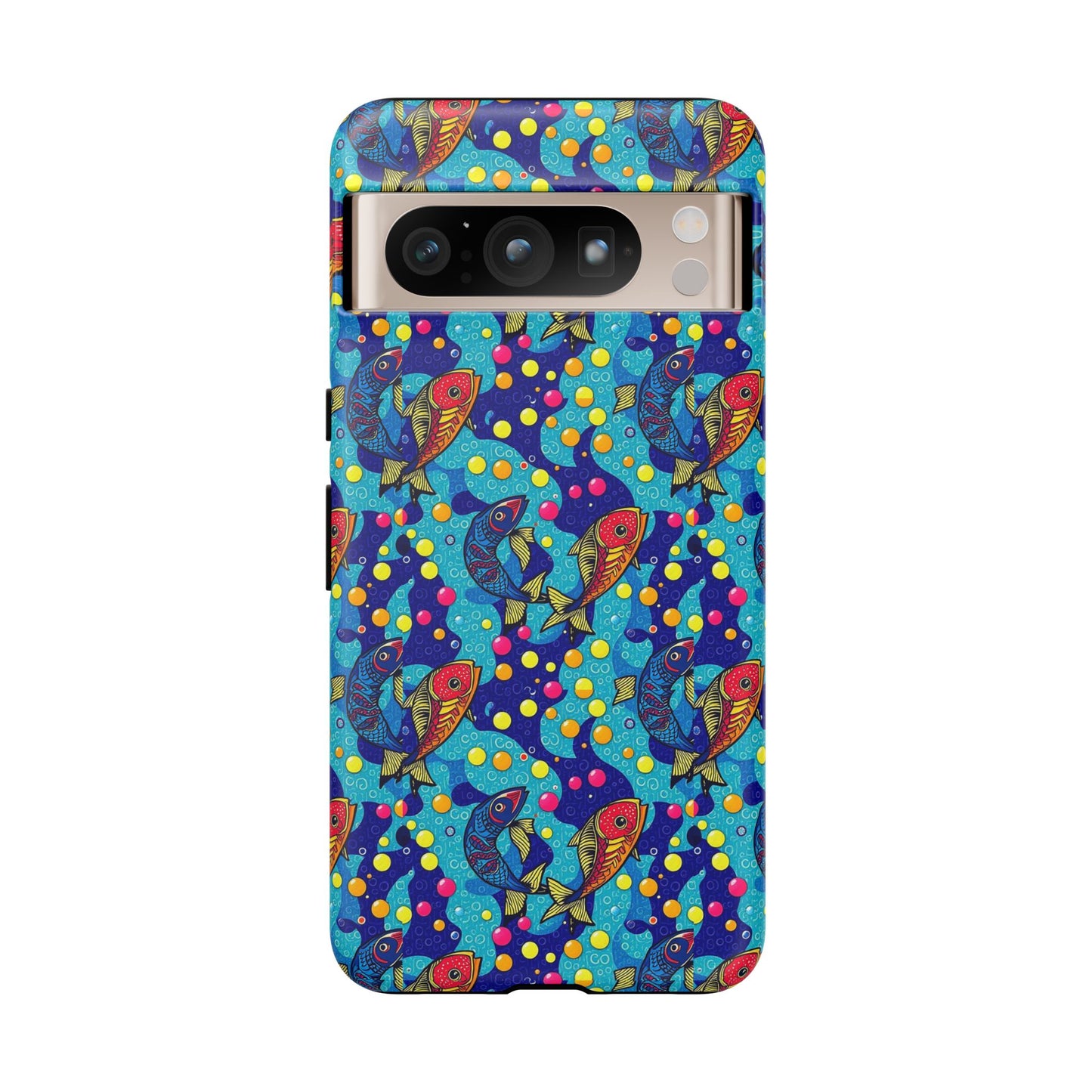 Tough Cases, Pisces, Zodiac v2, Bubble Pattern