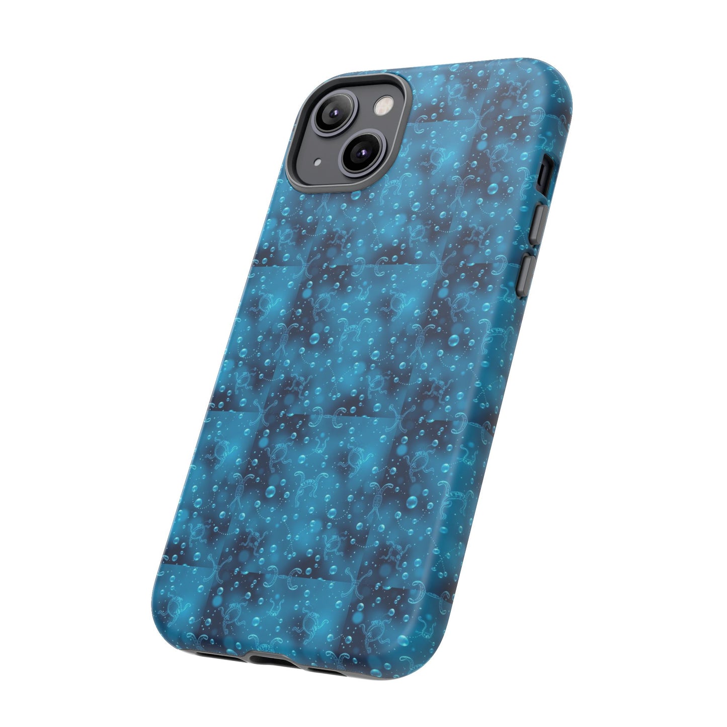 Tough Cases, Aquarius, Zodiac v3, Bubble Pattern