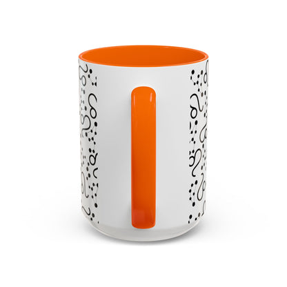 Accent Coffee Mug with the Leo sign (11, 15oz)