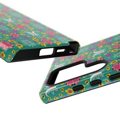 Tough Cases, Aquarius, Zodiac v4, Flower Pattern
