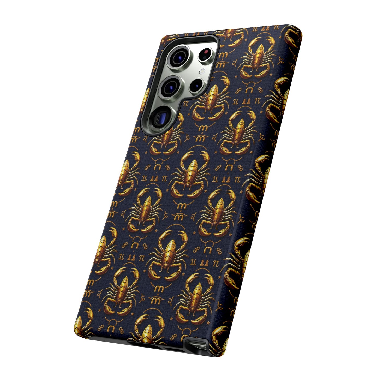 Tough Cases, Scorpio, Zodiac, Metal Pattern