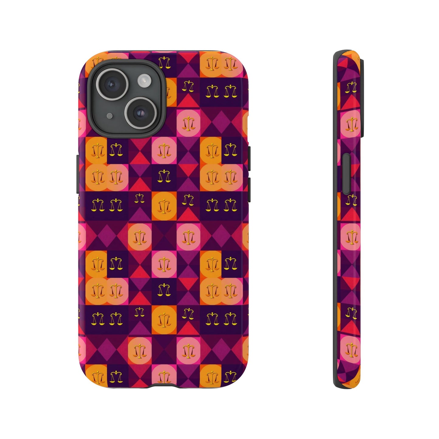 Tough Cases, Libra, Zodiac v1, Shape Pattern