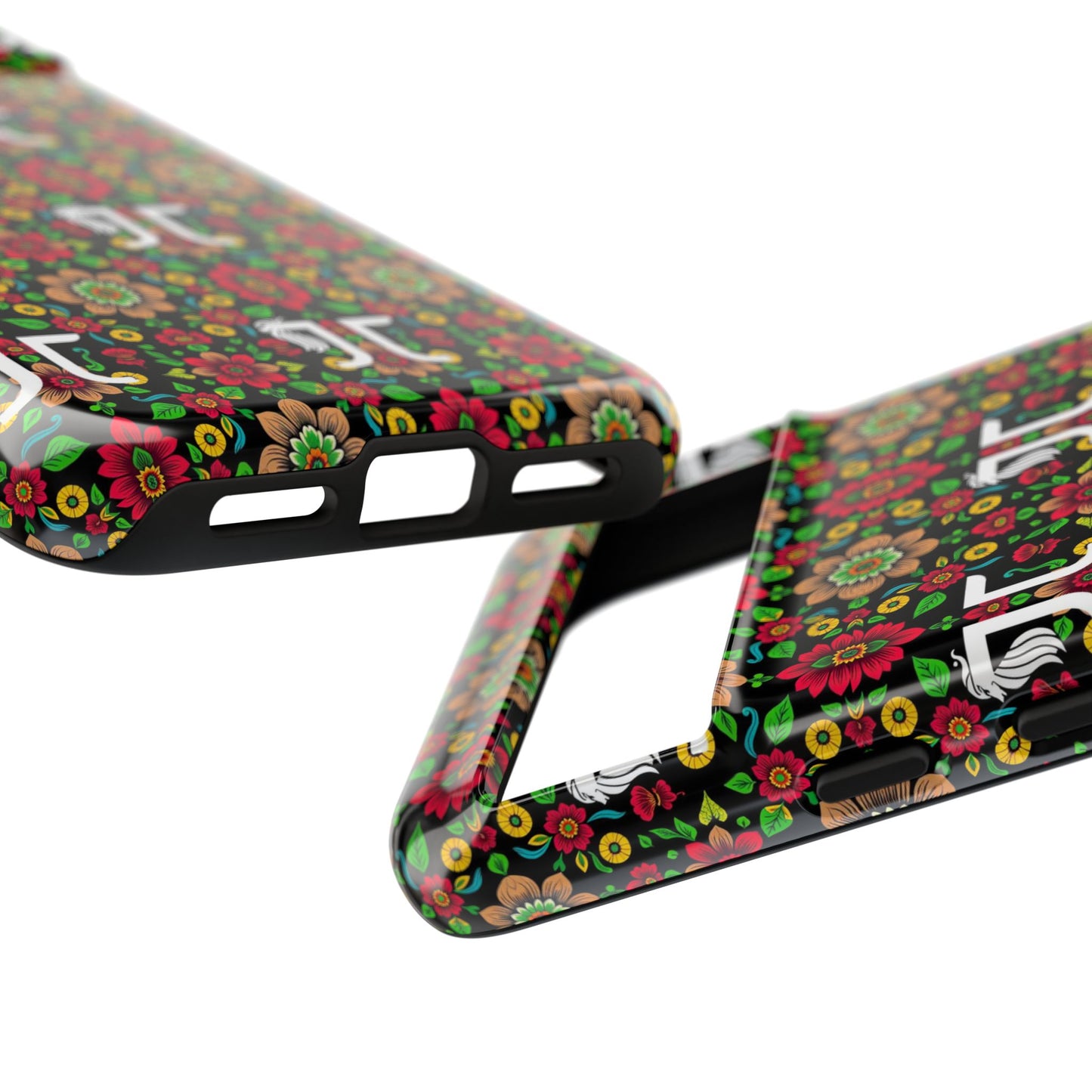 Tough Cases, Gemini, Zodiac v4, Flower Pattern