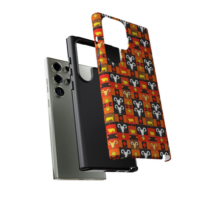 Tough Cases, Taurus, Zodiac v1, Shape Pattern