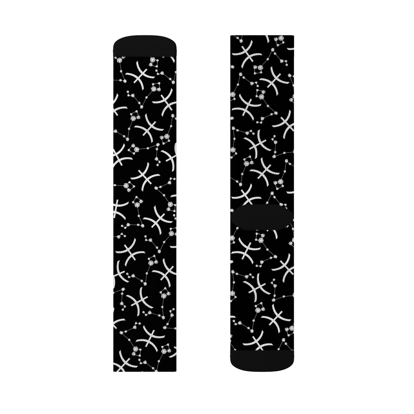 Zodiac Sublimation Socks Pisces Zodiac sign