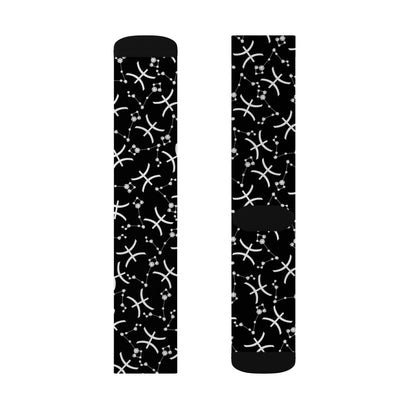 Zodiac Sublimation Socks Pisces Zodiac sign
