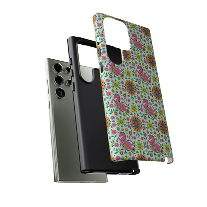 Tough Cases, Aquarius, Zodiac, Flower Pattern
