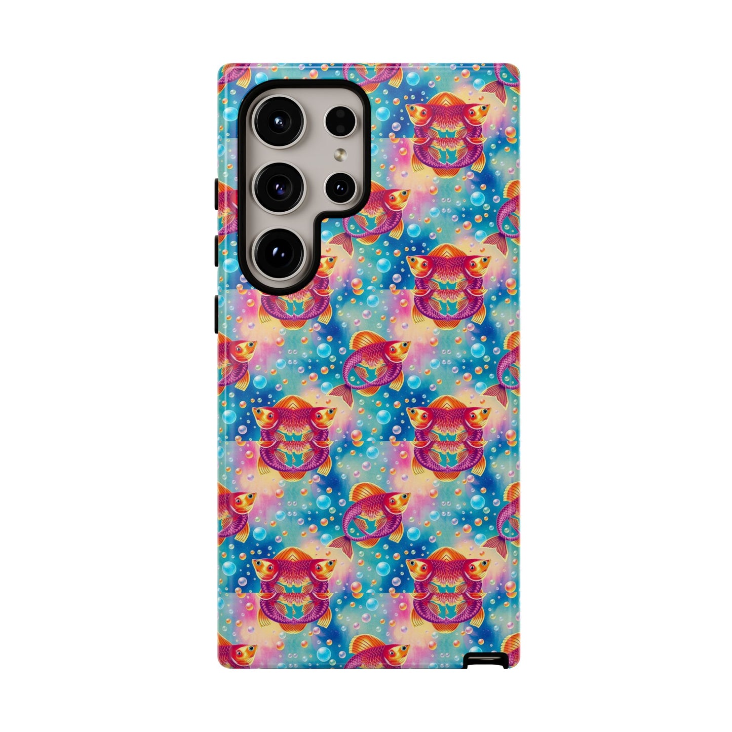 Tough Cases, Pisces, Zodiac v1, Bubble Pattern