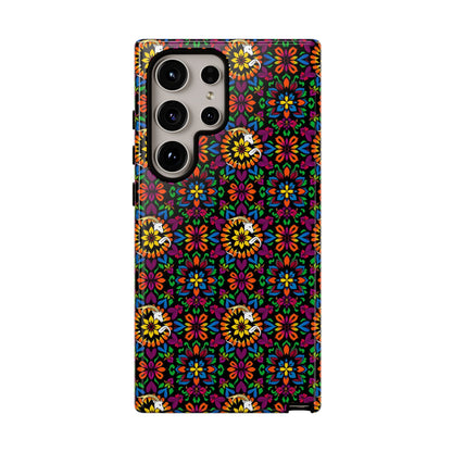 Tough Cases, Capricorn, Zodiac v2, Flower Pattern