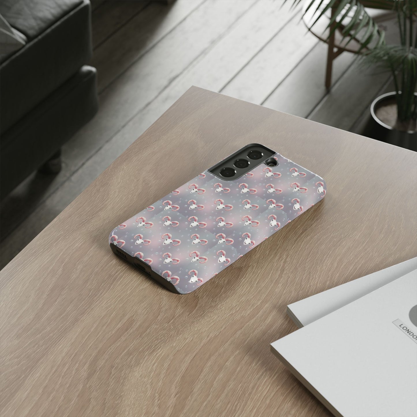Tough Cases, Aries, Zodiac v2, Bubble Pattern