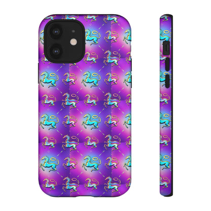 Tough Cases, Aquarius, Zodiac, Metal Pattern