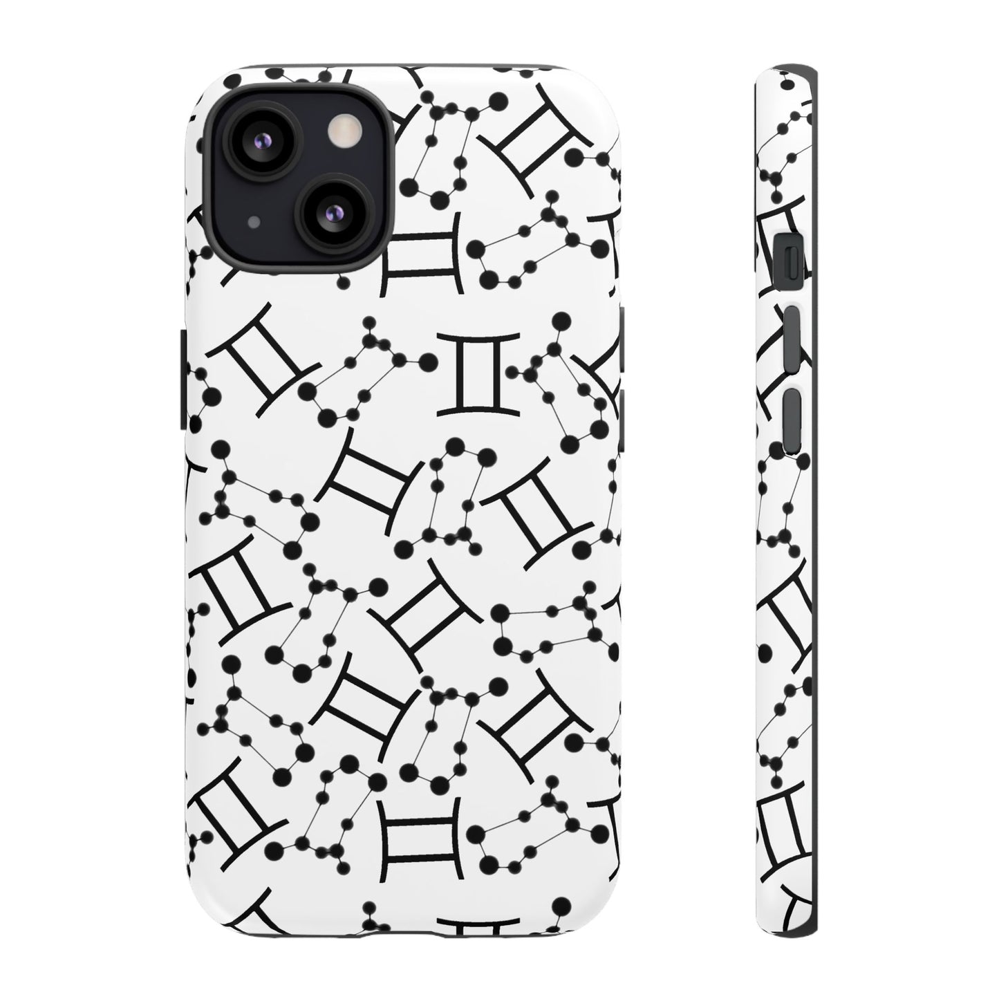 Tough Cases with the Gemini Zodiac sign for iPhone, Samsung Galaxy, and Google Pixel devices
