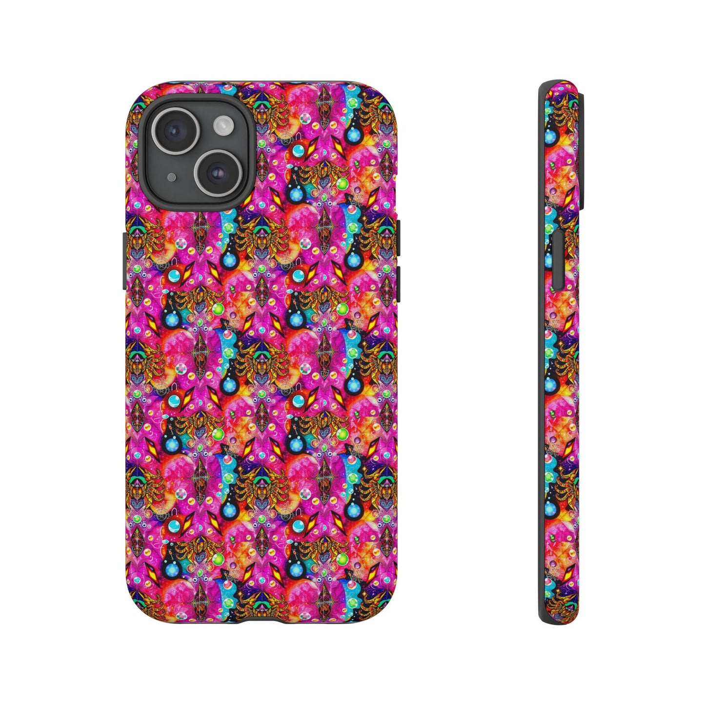 Tough Cases, Scorpio, Zodiac v1, Bubble Pattern