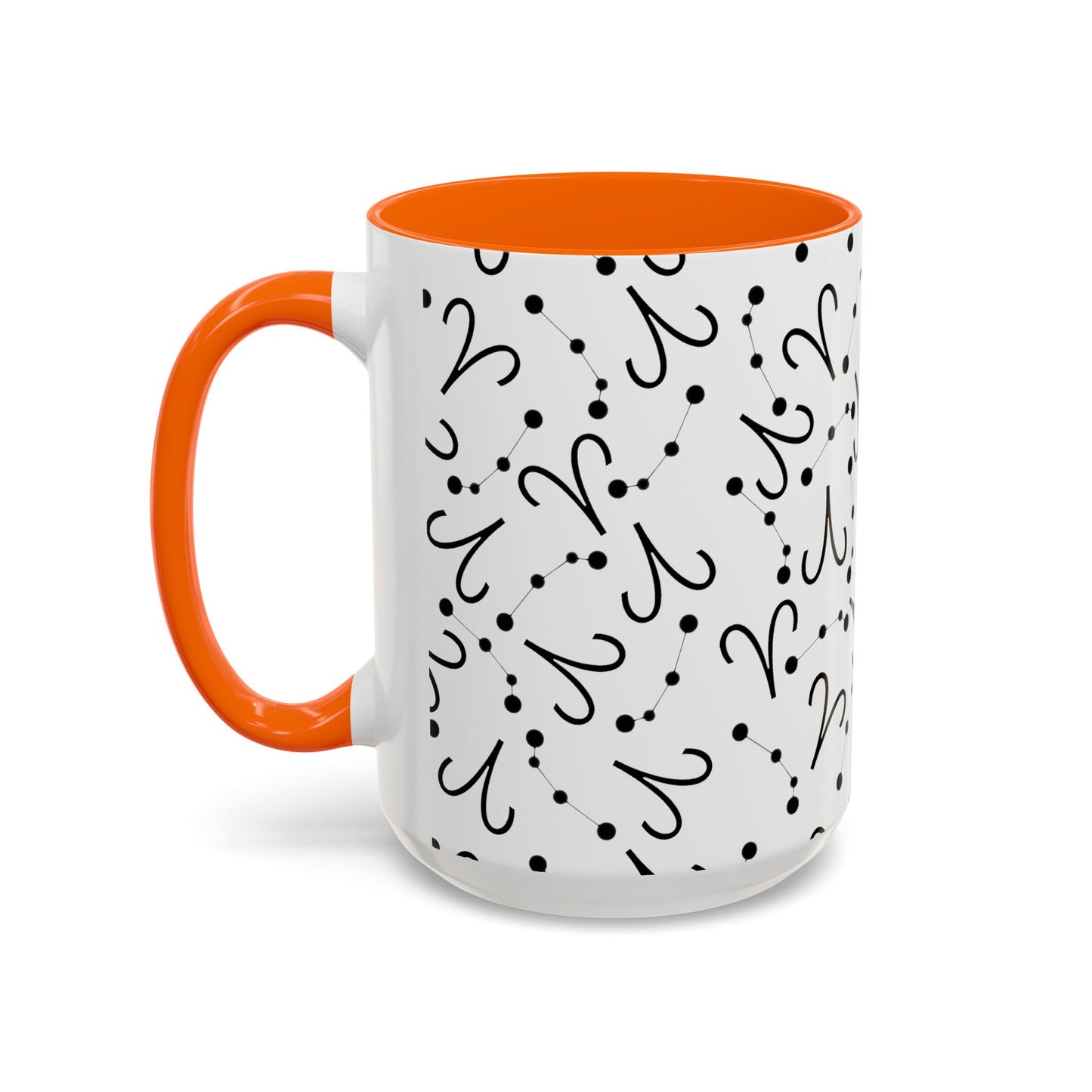 Accent Coffee Mug with the Aries sign (11, 15oz)