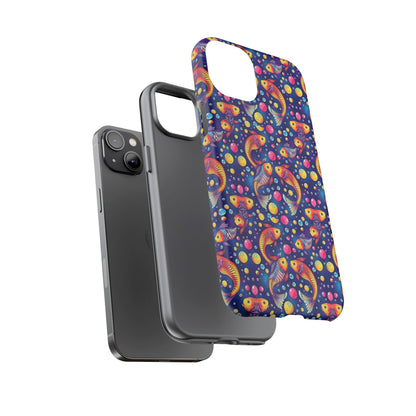 Tough Cases, Pisces, Zodiac, Bubble Pattern