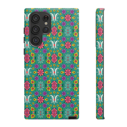 Tough Cases, Aquarius, Zodiac v4, Flower Pattern
