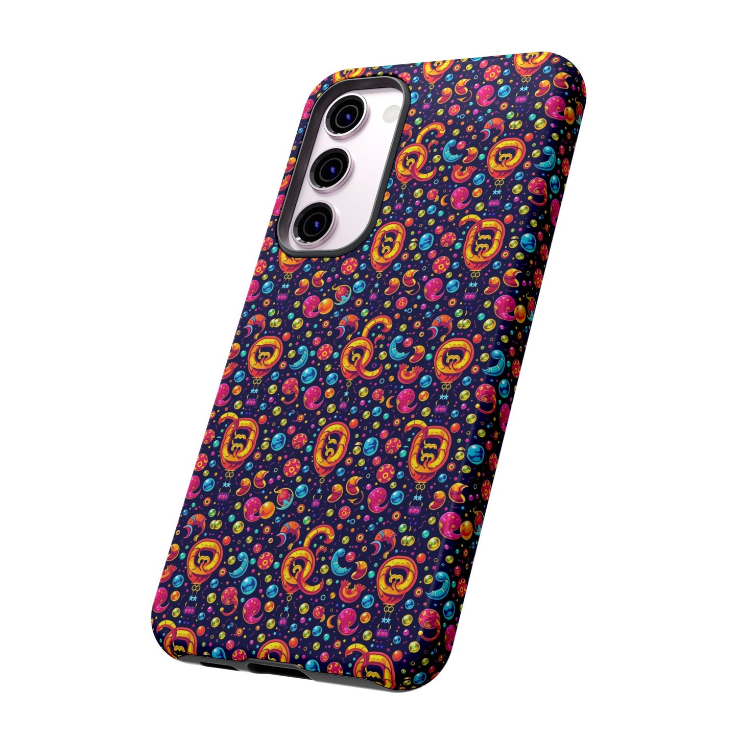 Tough Cases, Aquarius, Zodiac v1, Bubble Pattern