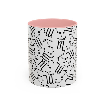 Accent Coffee Mug with the Scorpio sign (11, 15oz)
