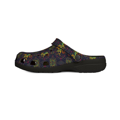 EVA Foam Rubber Shoes, (AOP), Virgo, Zodiac, Pattern