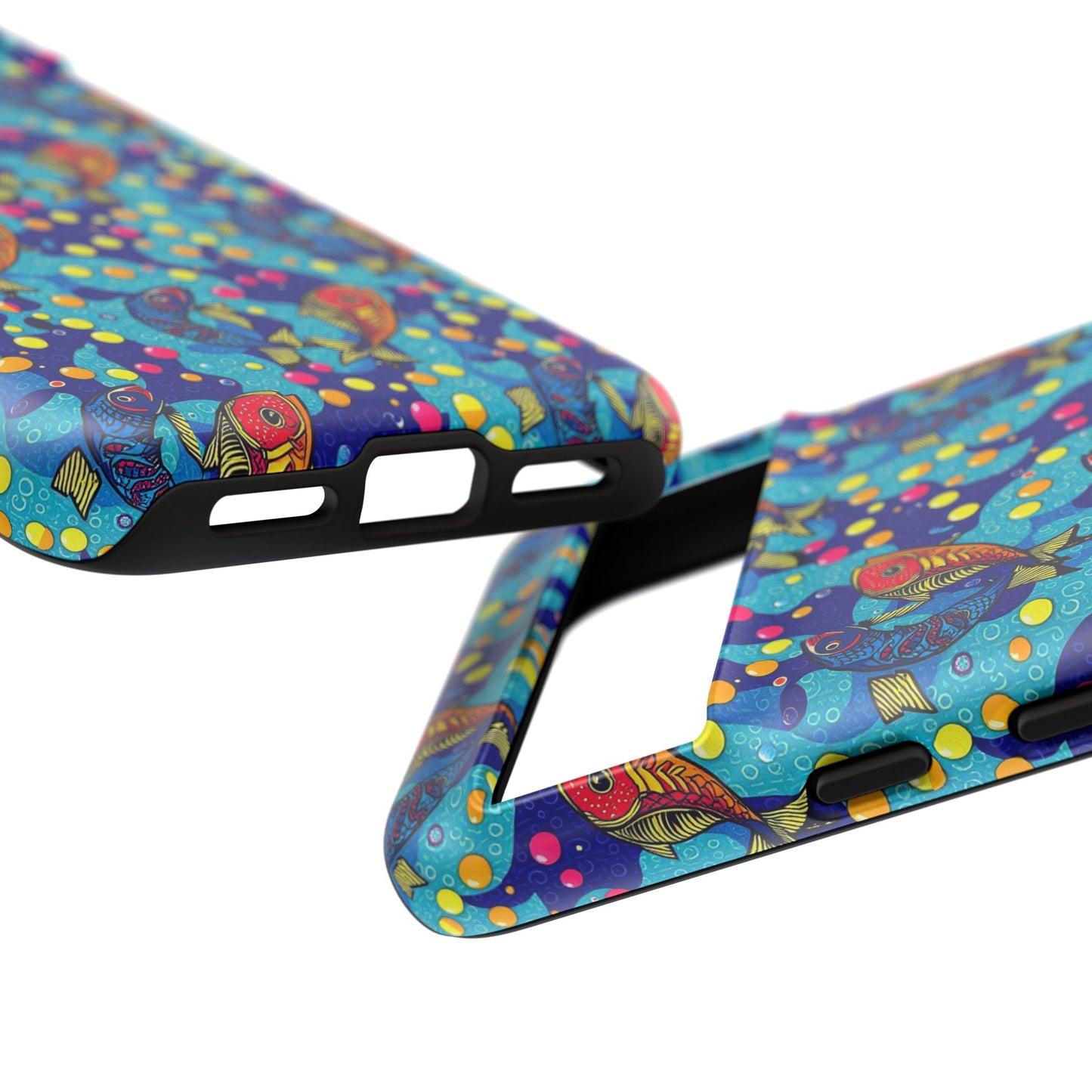 Tough Cases, Pisces, Zodiac v2, Bubble Pattern