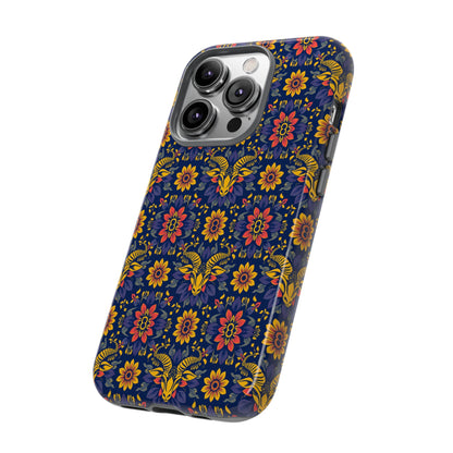 Tough Cases, Taurus, Zodiac v3, Flower Pattern