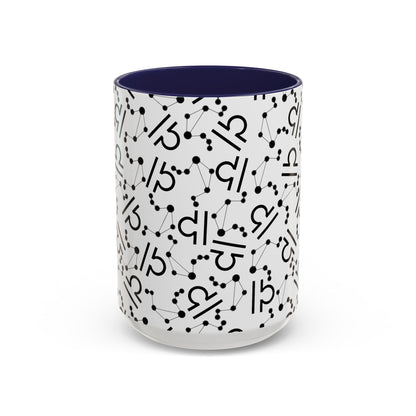 Accent Coffee Mug with the Libra sign (11, 15oz)