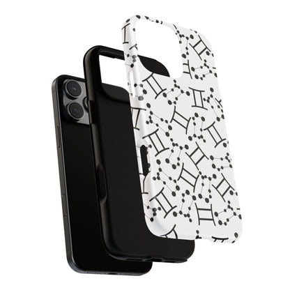 Tough Cases with the Gemini Zodiac sign for iPhone, Samsung Galaxy, and Google Pixel devices