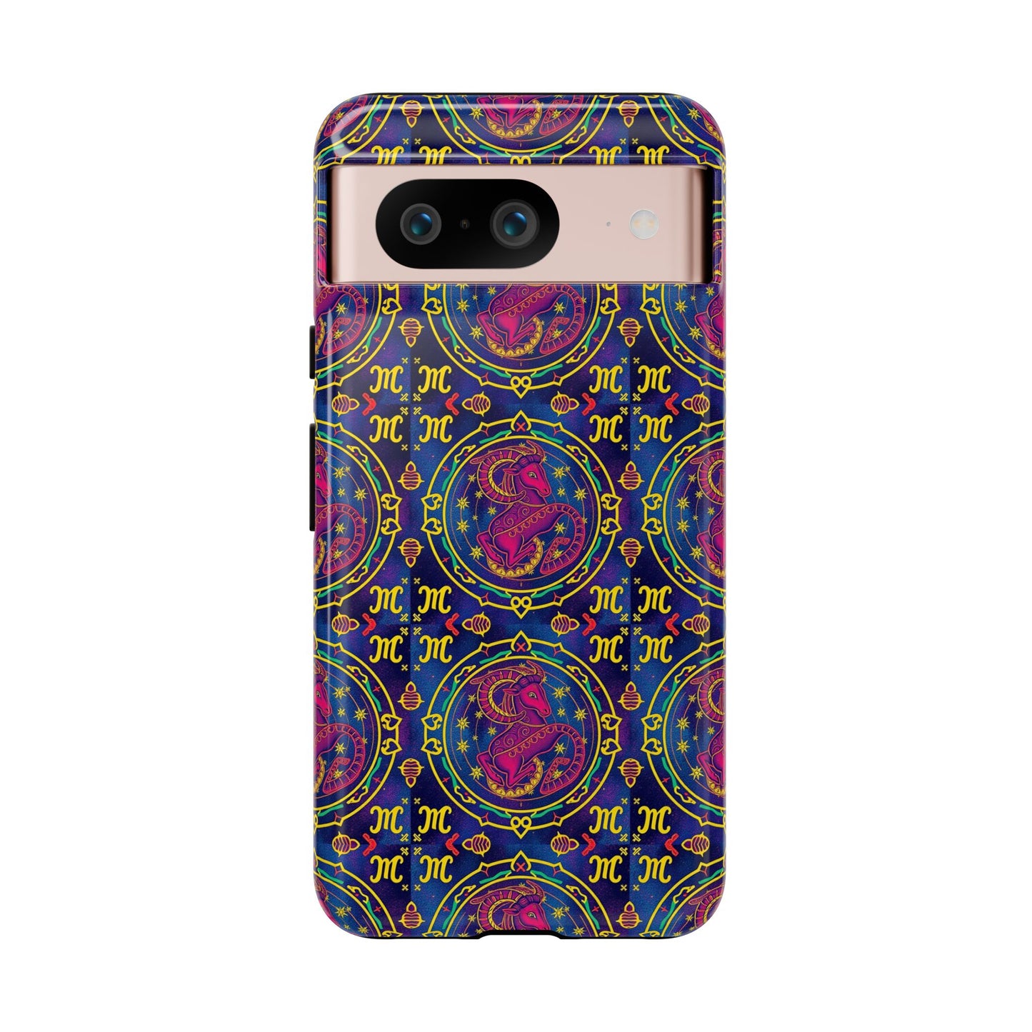 Tough Cases, Capricorn, Zodiac, Metal Pattern