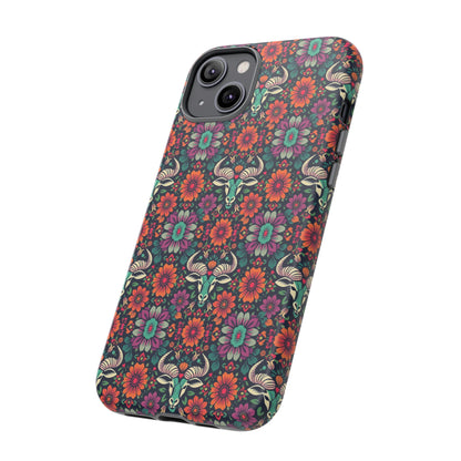 Tough Cases, Taurus, Zodiac v4, Flower Pattern