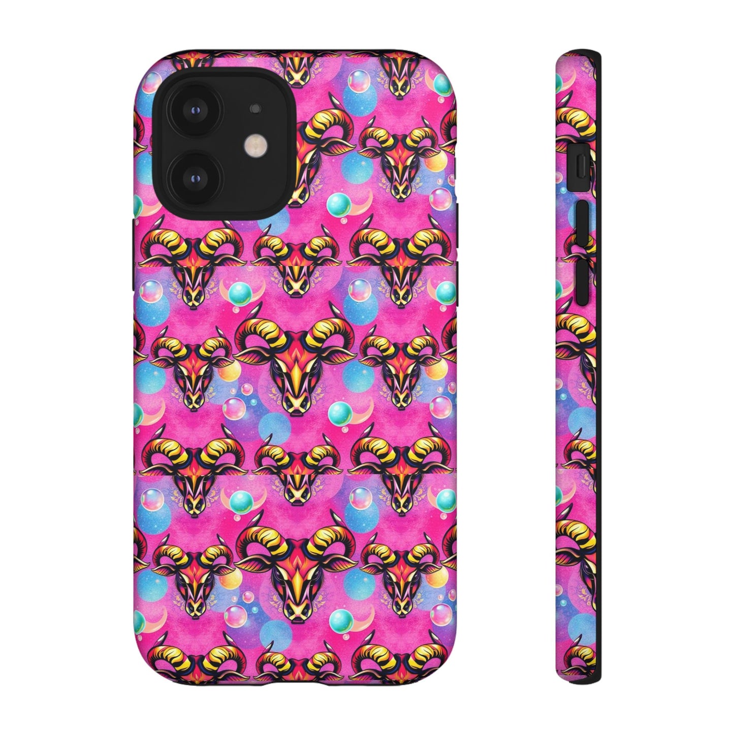 Tough Cases, Taurus, Zodiac, Bubble Pattern