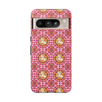 Tough Cases, Capricorn, Zodiac v4, Flower Pattern