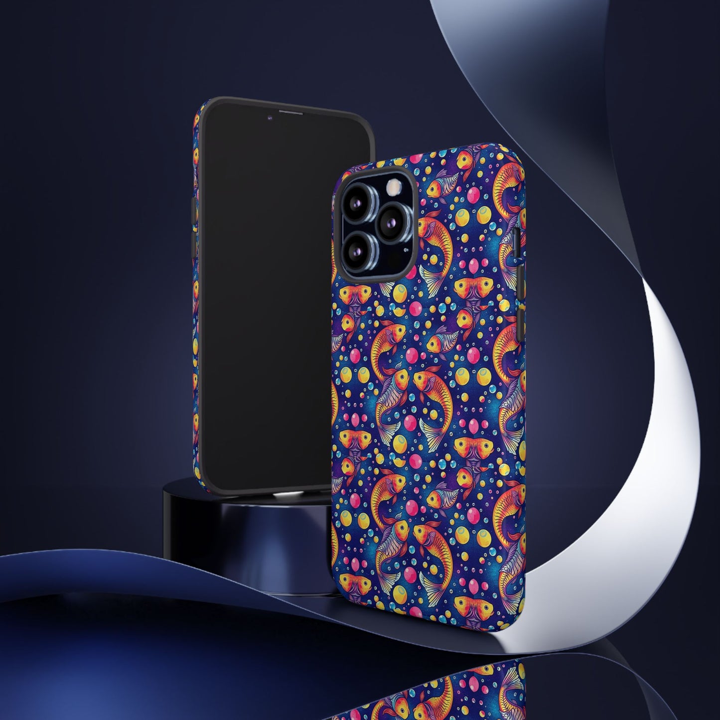 Tough Cases, Pisces, Zodiac, Bubble Pattern