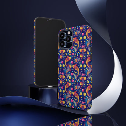 Tough Cases, Pisces, Zodiac, Bubble Pattern