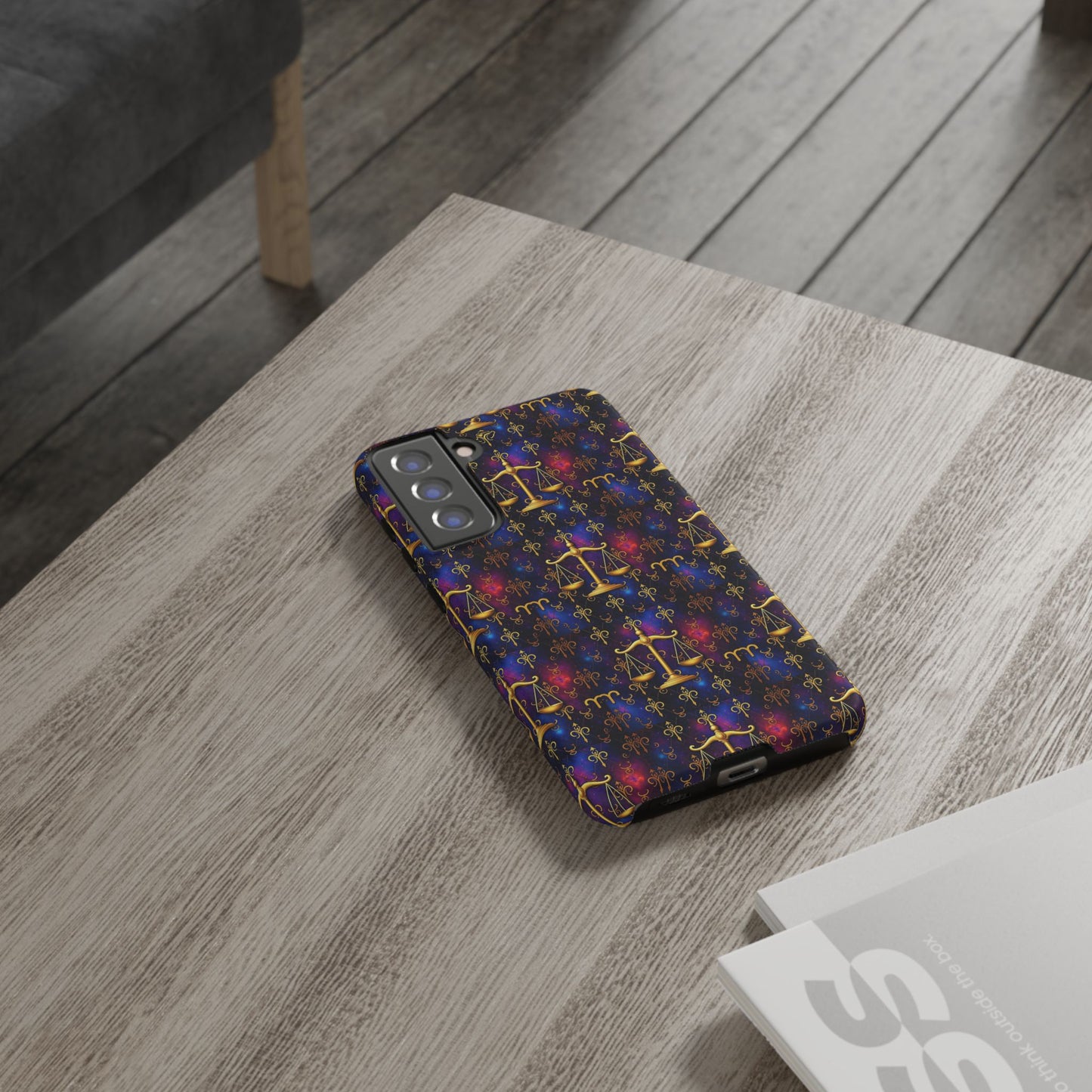 Tough Cases, Libra, Zodiac v2, Metal Pattern