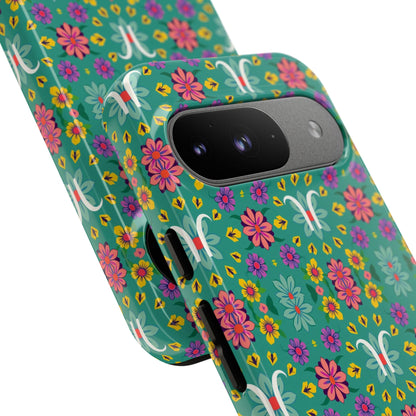 Tough Cases, Aquarius, Zodiac v4, Flower Pattern